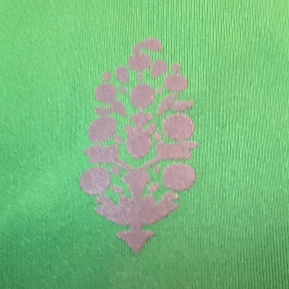 FP Movement small green Women's Shorts with White Trim - Picture 4 of 5